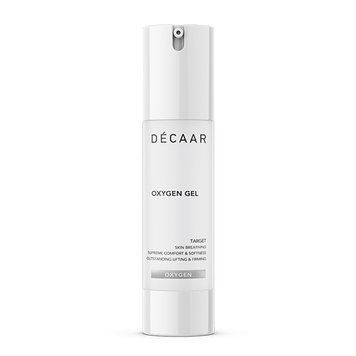 Крем-гель для обличчя кисневий тонізуючий Decaar Oxygen Gel з перфтордекаліном 50 мл 01257 фото