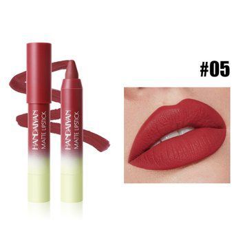 Матовая помада-карандаш для губ Handaiyan Matte Lipstick 05 Wine 01158 фото
