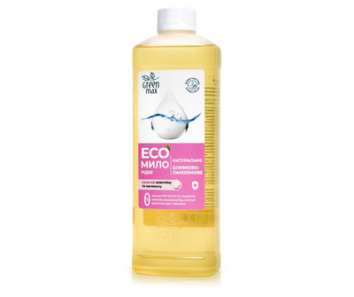 Eко мыло жидкое натуральное оливково-ланолиновое 00479 фото