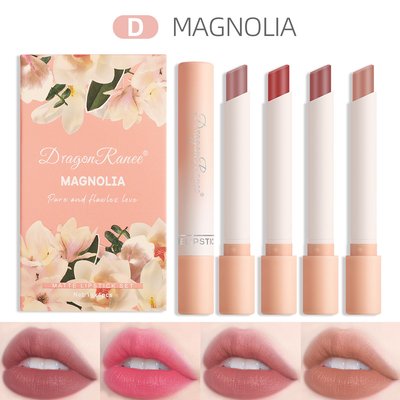 Набор помад Dragon Ranee Magnolia Matte Lipstick Set 4 шт 00689 фото