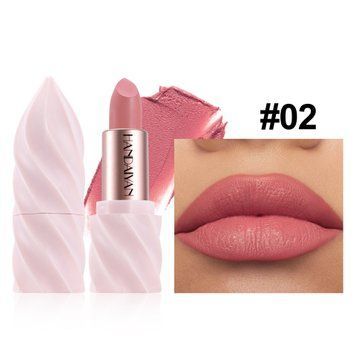 Матовая помада для губ Handaiyan Nourishing Ice-Cream Lipstick 02 Warm Nude 01182 фото