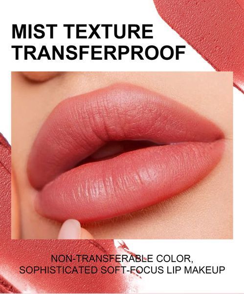 Матовая помада для губ Handaiyan Nourishing Ice-Cream Lipstick 02 Warm Nude 01182 фото
