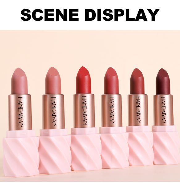 Матовая помада для губ Handaiyan Nourishing Ice-Cream Lipstick 02 Warm Nude 01182 фото