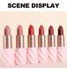 Матовая помада для губ Handaiyan Nourishing Ice-Cream Lipstick 02 Warm Nude 01182 фото 13