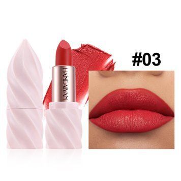 Матова помада для губ Handaiyan Nourishing Ice-Cream Lipstick 03 Classic Red 01183 фото
