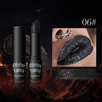 Помада для губ с металлическим блеском MLSMILE Glitter Lipstick Waterproof 06 01120 фото