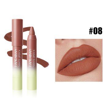 Матова помада-олівець для губ Handaiyan Matte Lipstick 08 Taupe 01159 фото