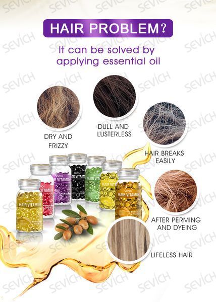 Капсули для відновлення фарбованого волосся Sevich Hair Vitamin 00537 фото