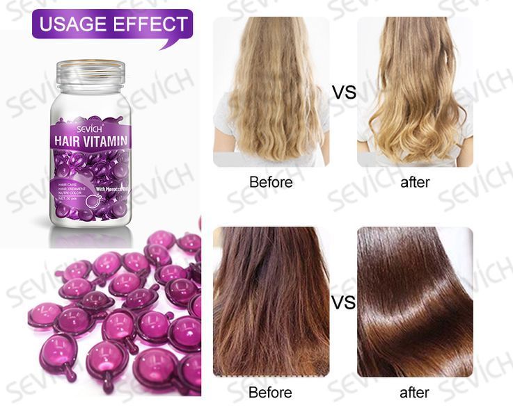 Капсули для відновлення фарбованого волосся Sevich Hair Vitamin 00537 фото