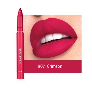 Матовая помада-карандаш для губ Handaiyan Matte Lip Crayon 07 Crimson 00854 фото