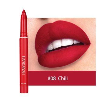 Матова помада-олівець для губ Handaiyan Matte Lip Crayon 08 Chili 00855 фото