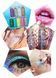 Жидкий глиттер для лица и тела Handaiyan Face & Body Glitter Gel 104 Iridescent Candy Pink 30 мл 01191 фото 6