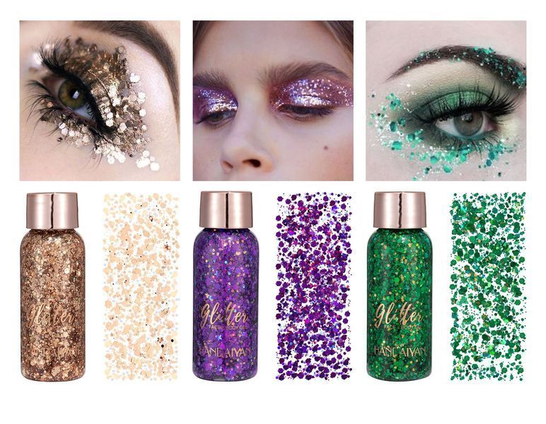 Жидкий глиттер для лица и тела Handaiyan Face & Body Glitter Gel 104 Iridescent Candy Pink 30 мл 01191 фото