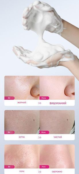 Очищающая и осветляющая пенка для умывания Sadoer Nicotinamide Arbutin White Facial Cleanser с ниацинамидом и арбутином 100 мл 01214 фото
