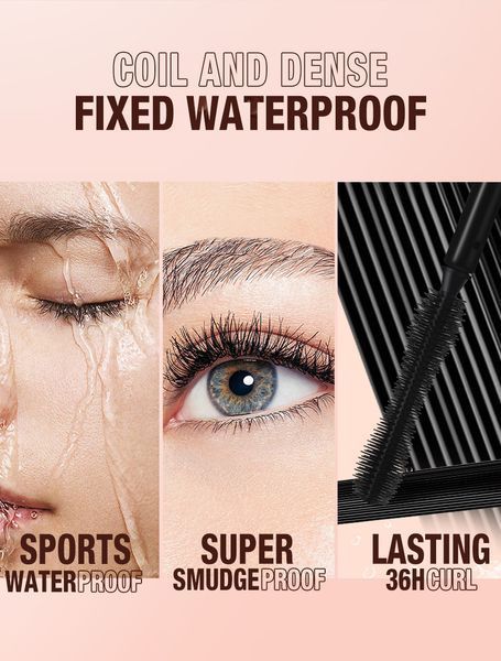 Туш для вій O.TWO.O Volume and Curling Waterproof Mascara з ефектом 3D-об&rsquo;єму 7 мл 01130 фото