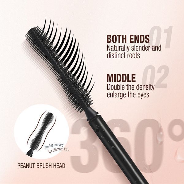 Туш для вій O.TWO.O Volume and Curling Waterproof Mascara з ефектом 3D-об&rsquo;єму 7 мл 01130 фото
