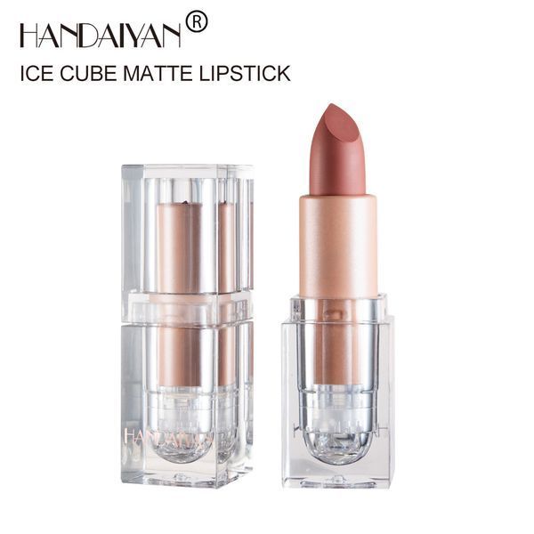 Матовая помада для губ Handaiyan Ice Cube Matte Lipstick 611 Wine Red 01070 фото