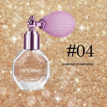Хайлайтер-спрей для лица, тела и волос Handaiyan Glitter Highlight Body Mist 04 Diamond Champagne 01101 фото