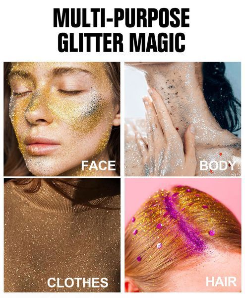Хайлайтер-спрей для лица, тела и волос Handaiyan Glitter Highlight Body Mist 04 Diamond Champagne 01101 фото
