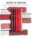 Матова помада-олівець для губ Handaiyan Matte Lip Crayon 10 Rust 00764 фото 11