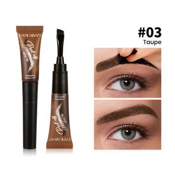 Тинт гель-краска для бровей Handaiyan Peel-Off Brow Tint Taupe 03 серо-коричневый 7 мл 01144 фото