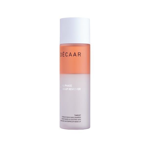 Двофазний лосьйон для зняття макіяжу DECAAR Dual Phase Make-up Remover видаляє косметику та забруднення зі шкіри 150 мл 01250 фото