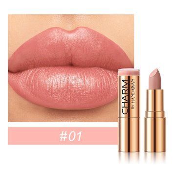 Кремова помада для губ Handaiyan Golden Creamy Nourishing Lipstick 01 Peachy Pink 01161 фото