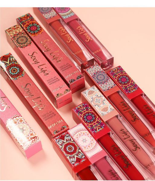 Рідка матова помада для губ Handaiyan Bohemian Rhapsody Lip Gloss 05 Deep Pink 01192 фото