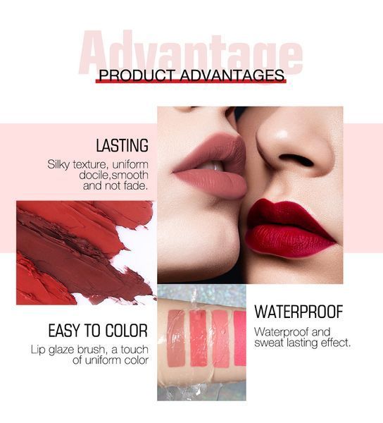 Матовая помада для губ O.TWO.O 2 in 1 Matte Lipstick & Liquid Lipstick 03 00980 фото