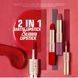 Матовая помада для губ O.TWO.O 2 in 1 Matte Lipstick & Liquid Lipstick 03 00980 фото 7