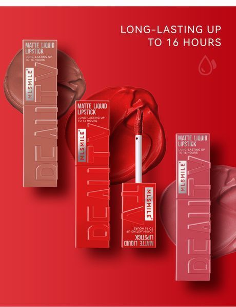 Жидкая матовая помада для губ MLSMILE Matte Liquid Lipstick Beauty 06 00937 фото