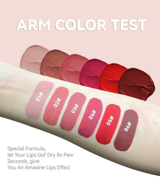 Жидкая матовая помада для губ MLSMILE Matte Liquid Lipstick Beauty 06 00937 фото