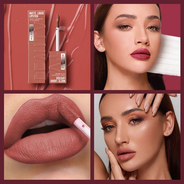 Жидкая матовая помада для губ MLSMILE Matte Liquid Lipstick Beauty 06 00937 фото