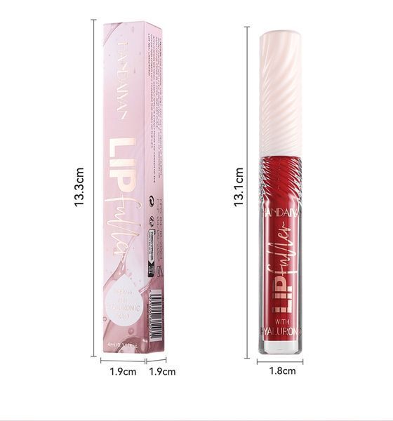Блеск для губ с гиалуроновой кислотой Handaiyan Lipfuller Hyaluronic Acid Lipgloss 07 4 мл 01085 фото