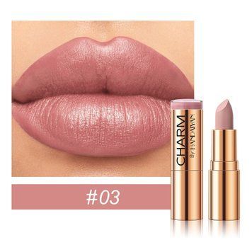Кремова помада для губ Handaiyan Golden Creamy Nourishing Lipstick 03 Dusty Mauve 01163 фото