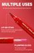 Двусторонний маркер-тинт и блеск для губ Handaiyan 2-in-1 Lip Ink Stain & Plumping Gloss 02 Sweet Orange 01149 фото 11