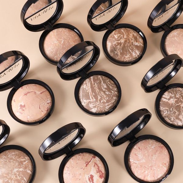 Запечена пудра для обличчя Handaiyan Glow Fushion Baked Powder Fair 01 Porcelain 15 г 01280 фото