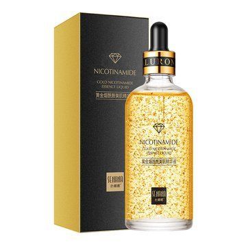 Сироватка для обличчя Senana Gold Nicotinamide Essence Liquid з нікотинамідом і 24К золота 100 мл 01246 фото