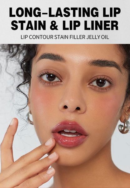 Двосторонній маркер-тінт та блиск для губ Handaiyan 2-in-1 Lip Ink Stain & Plumping Gloss 05 Red Cherry 01151 фото