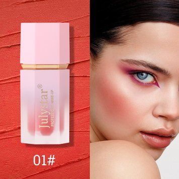 Жидкие матовые румяна Julystar Matte Liquid Blush 01 7 мл 00728 фото