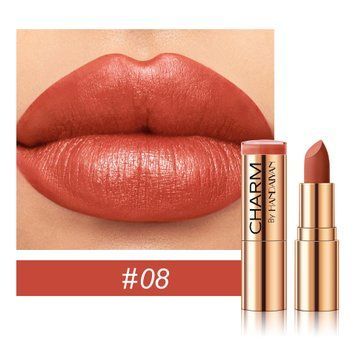 Кремовая помада для губ Handaiyan Golden Creamy Nourishing Lipstick 08 Terracotta 01168 фото