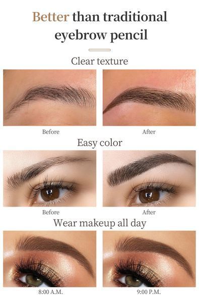 Маркер для брів з ефектом мікроблейдінгу QIC Liquid Eyebrow Pencil 01 світло-коричневий 01030 фото