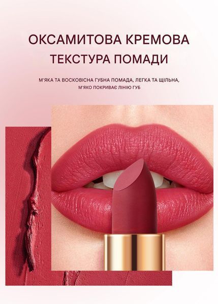 Кремова помада для губ Handaiyan Golden Creamy Nourishing Lipstick 08 Terracotta 01168 фото