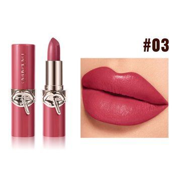Кремова помада для губ Handaiyan Velvet Creamy Lipstick High-Pigment 03 Berry Pink 01171 фото