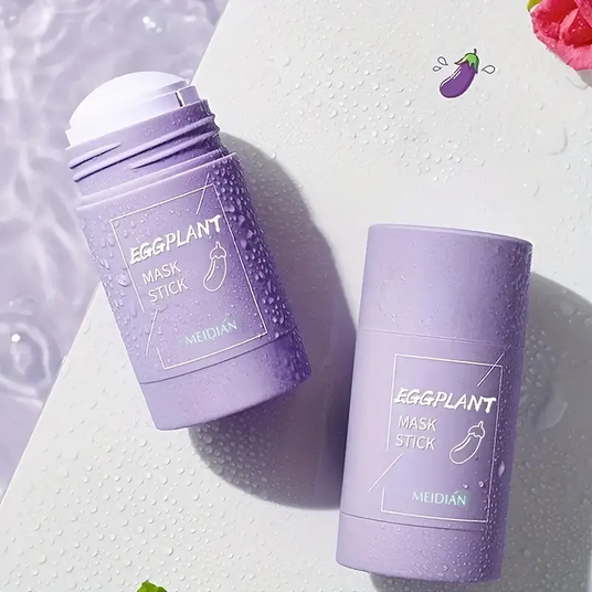 Маска стик для глубокого очищения и сужения пор лица Eggplant