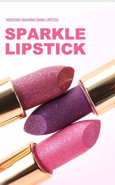 Помада для губ з металевим блиском Handaiyan Satin Shimmer Cream Lipstick 04 Ruby Red 01137 фото